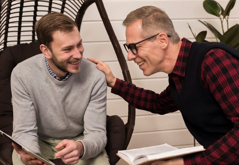 Student gaining hands-on experience under the guidance of a mentor in a professional setting.