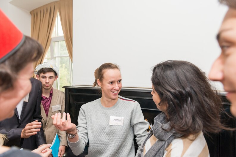 Students participating in a skills training session.