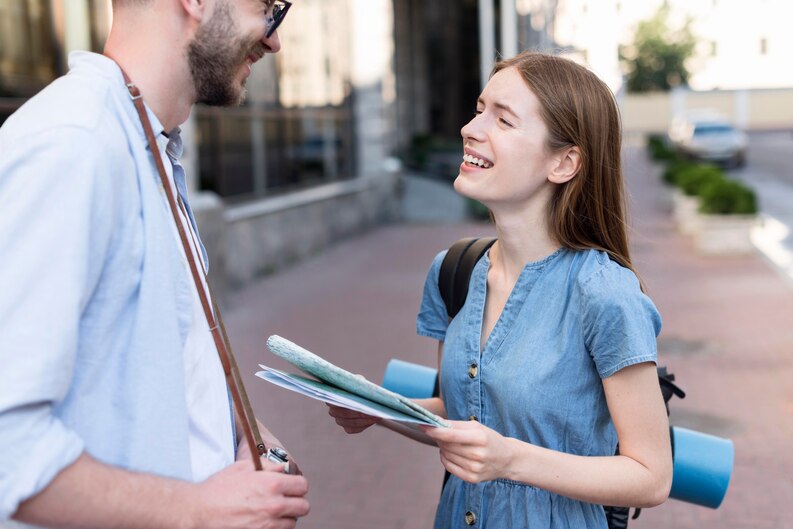 Happy student receiving a job offer after completing an internship in Australia