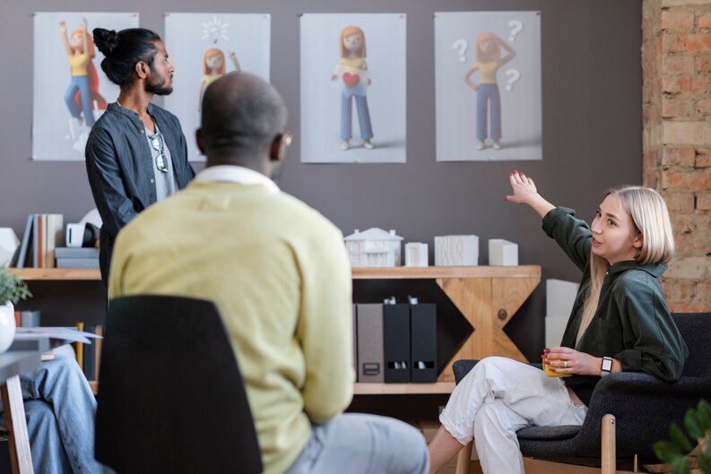 International student communicating in Australian workplace
