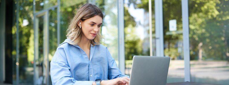 A young intern working in an Australian business environment