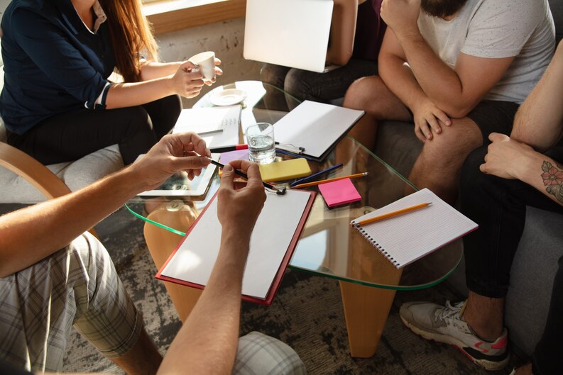 Student in a community support environment