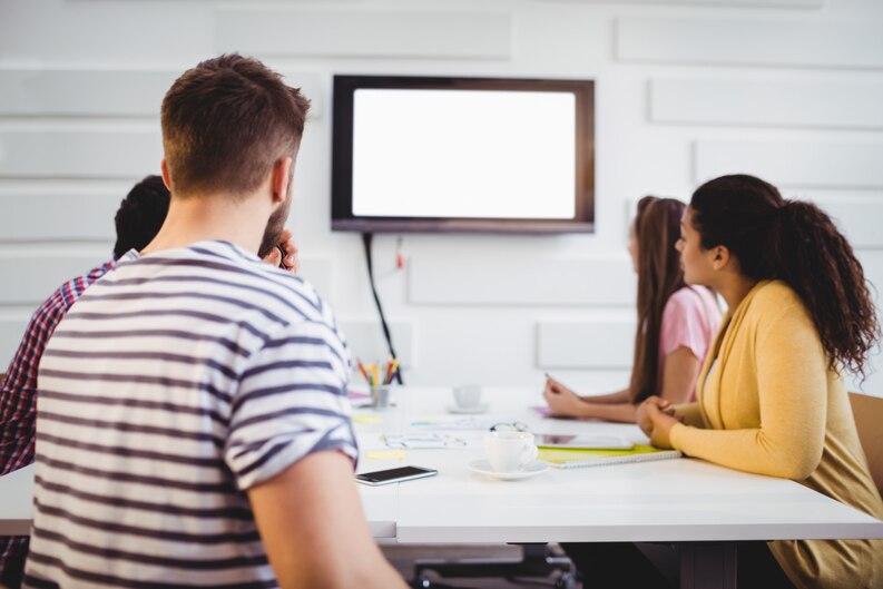 Student presenting work confidently after industry placement