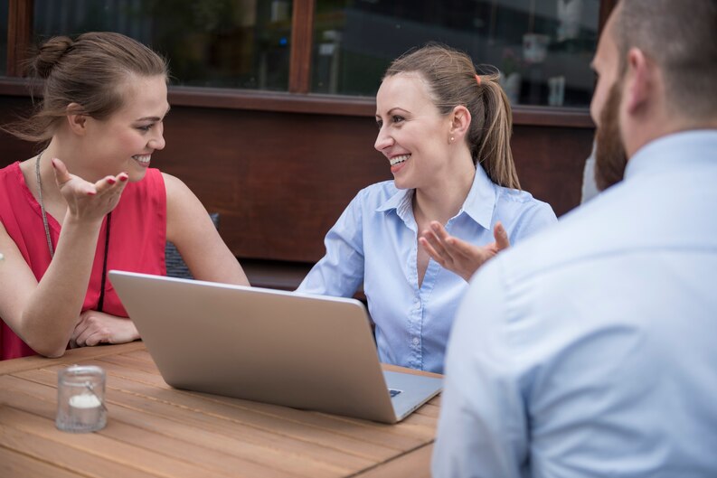 Student completing internship successfully
