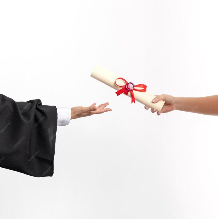 Graduate hired after successful internship experience