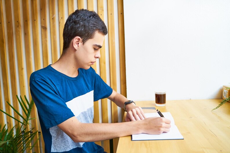 Vocational student demonstrating punctuality and responsibility
