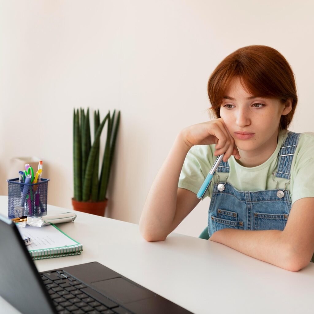 Student facing challenges during remote internship